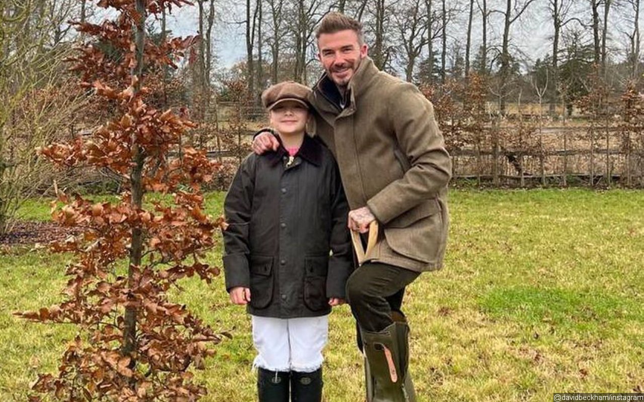 David Beckham Sparks Debate After Sharing Another Snap of Him Kissing Daughter on the Lips