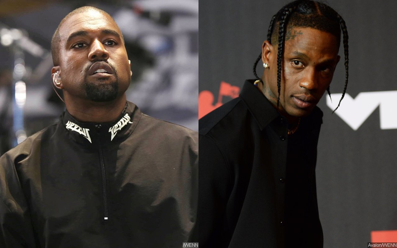 Kanye West Thanks Travis Scott for Giving Address to His Daughter's Birthday Party After Public Rant