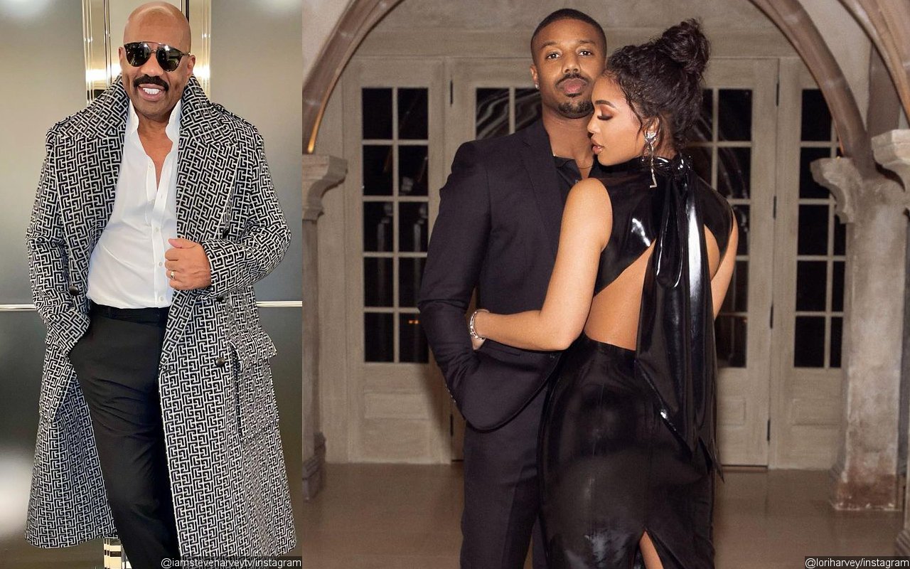 Steve Harvey Gets 'Uncomfortable' With Daughter Lori and Michael B. Jordan's PDA-Filled Pics