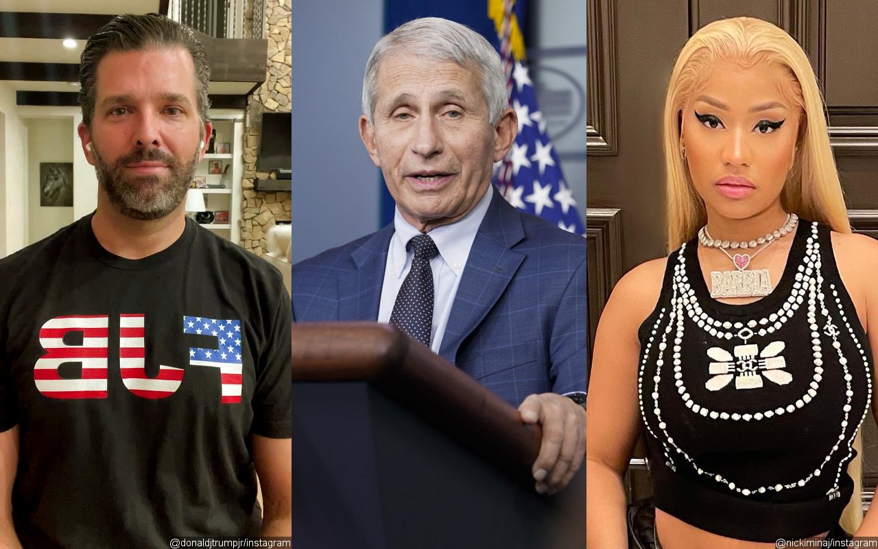 Donald Trump Jr. Clowned for Dissing Dr. Fauci With Nicki Minaj's Old Tweet About COVID-19 Vaccine