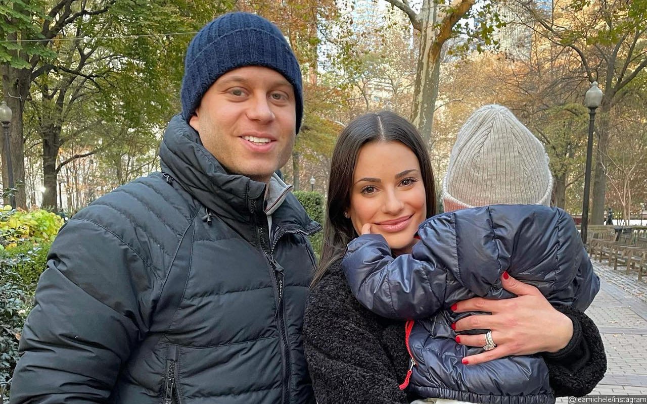 Lea Michele Treats Fans to First Photo of Son's Face in Birthday Tribute to Husband Zandy Reich