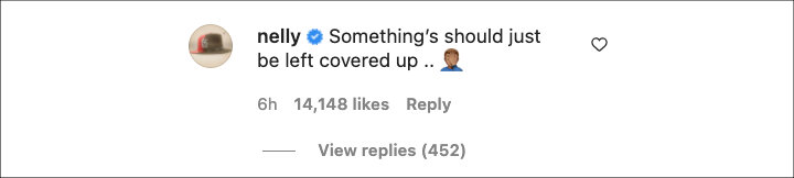 Nelly's Comment on Madonna's Racy Photos