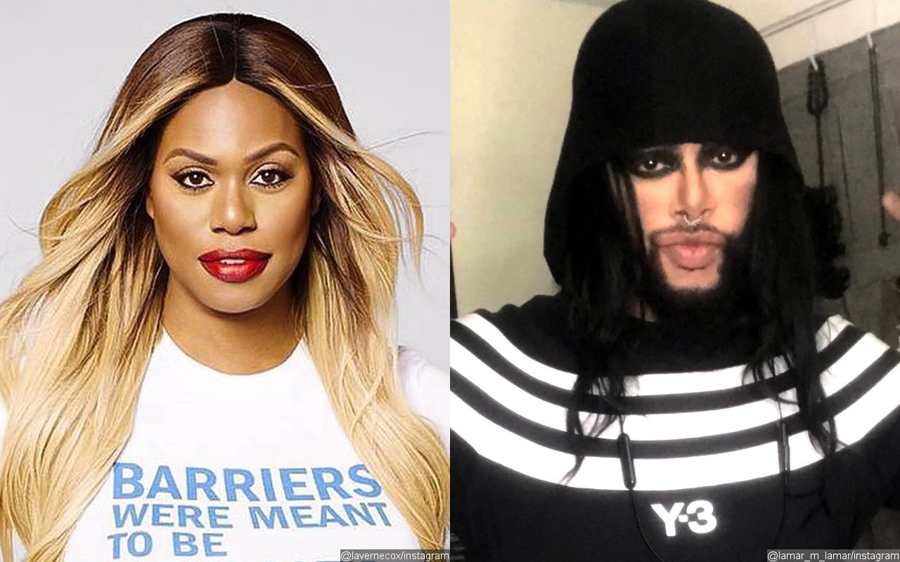 Laverne Cox and M. Lamar