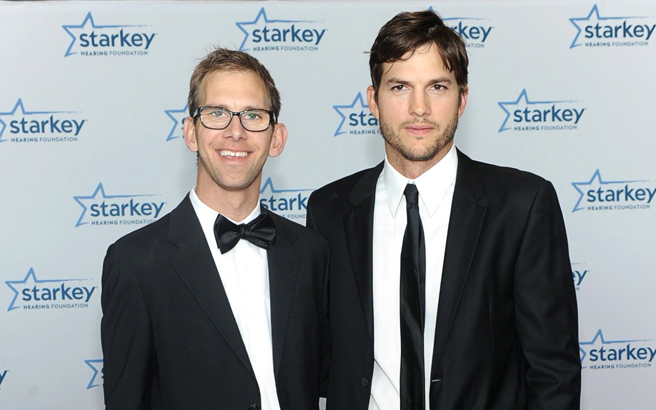 Ashton Kutcher and Michael Kutcher