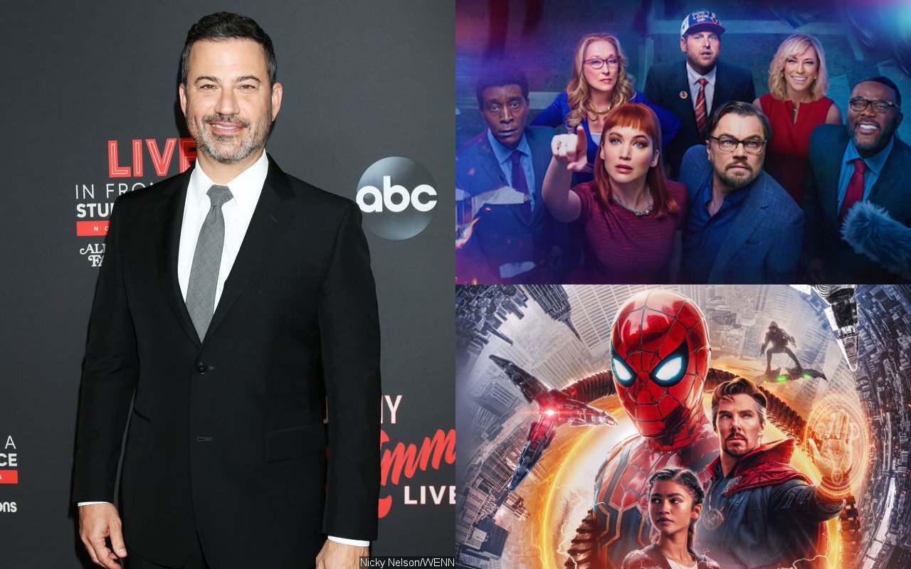 Jimmy Kimmel Blasts Oscars for Thinking 'Don't Look Up' Is Better Than 'Spider-Man: No Way Home'