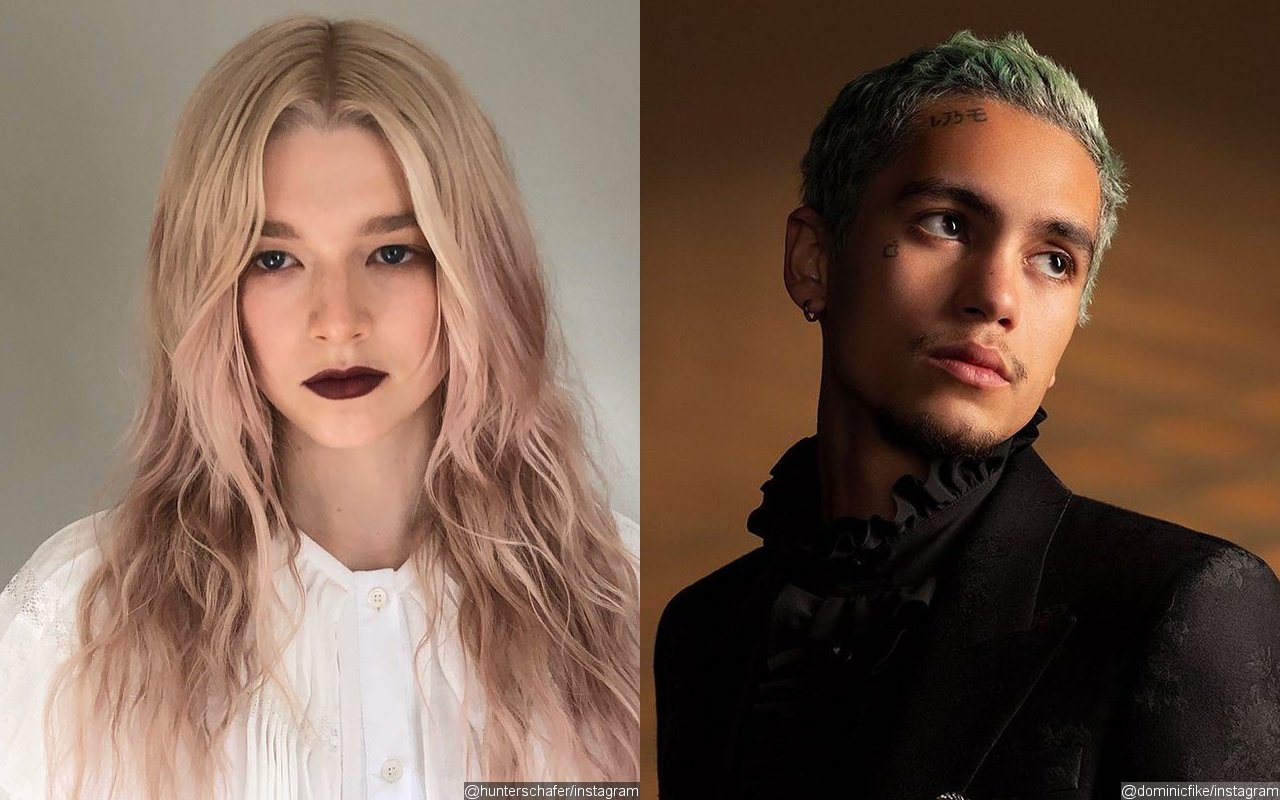 'Euphoria' Stars Hunter Schafer and Dominic Fike Confirm Relationship With Steamy Kiss