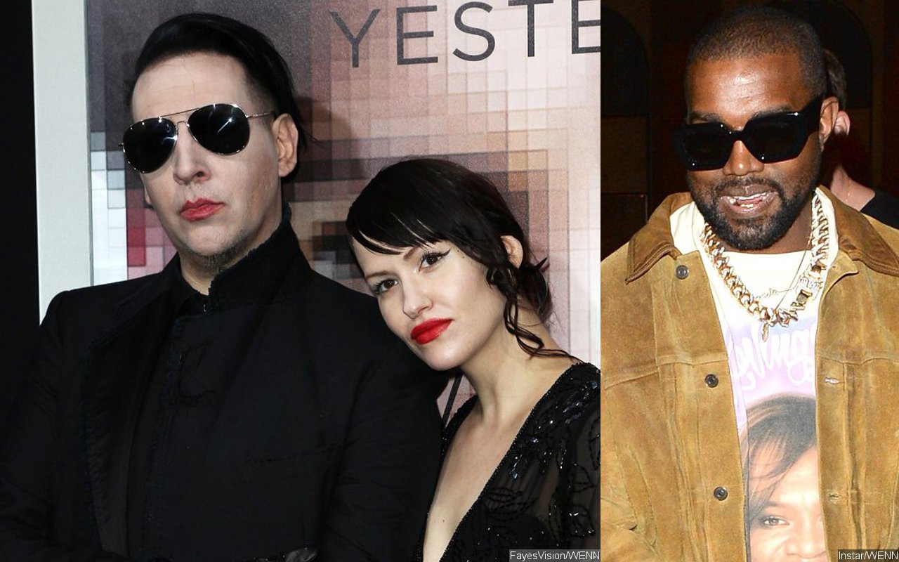 Marilyn Manson and Wife Attend Kanye West's Sunday Service in First Sighting Since Rape Allegations - Vimarsana News