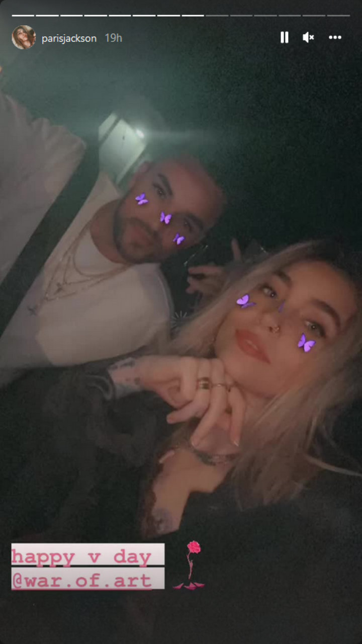 Paris Jackson via IG Story