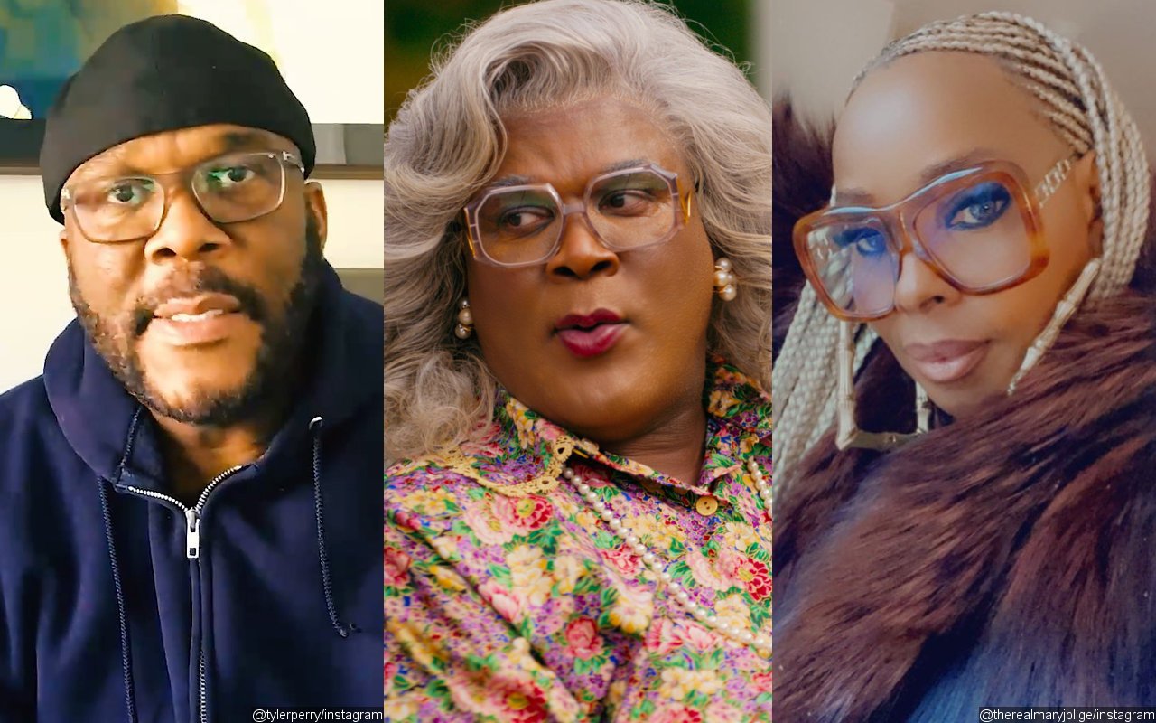Tyler Perry Drives Internet Wild After Photoshopping Madea Onto Mary J. Blige's Body at Super Bowl