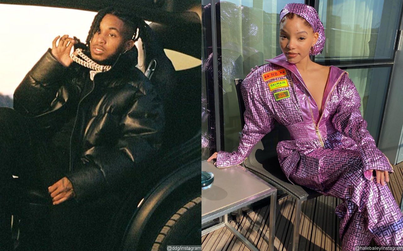 DDG Lashes Out at Hater Calling His Bae Halle Bailey Ugly