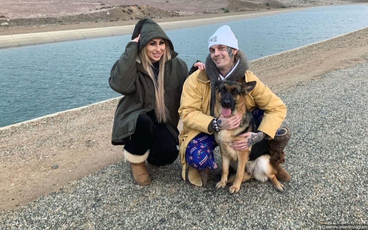 Aaron Carter 'Too Scarred' After Splitting From Fiancee Melanie Martin Once Again