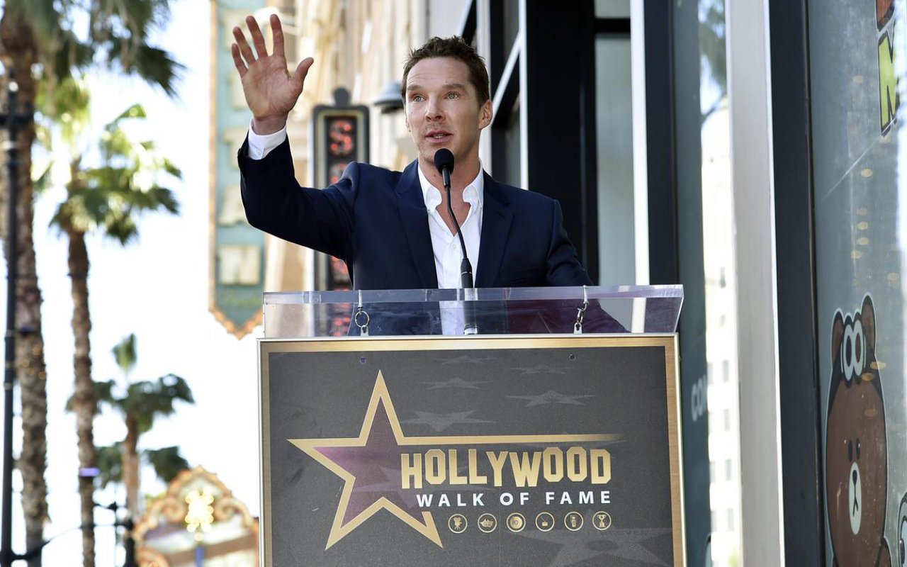Benedict Cumberbatch Condemns Russia's 'Atrocity' Over Attack on Ukraine in Walk of Fame Speech