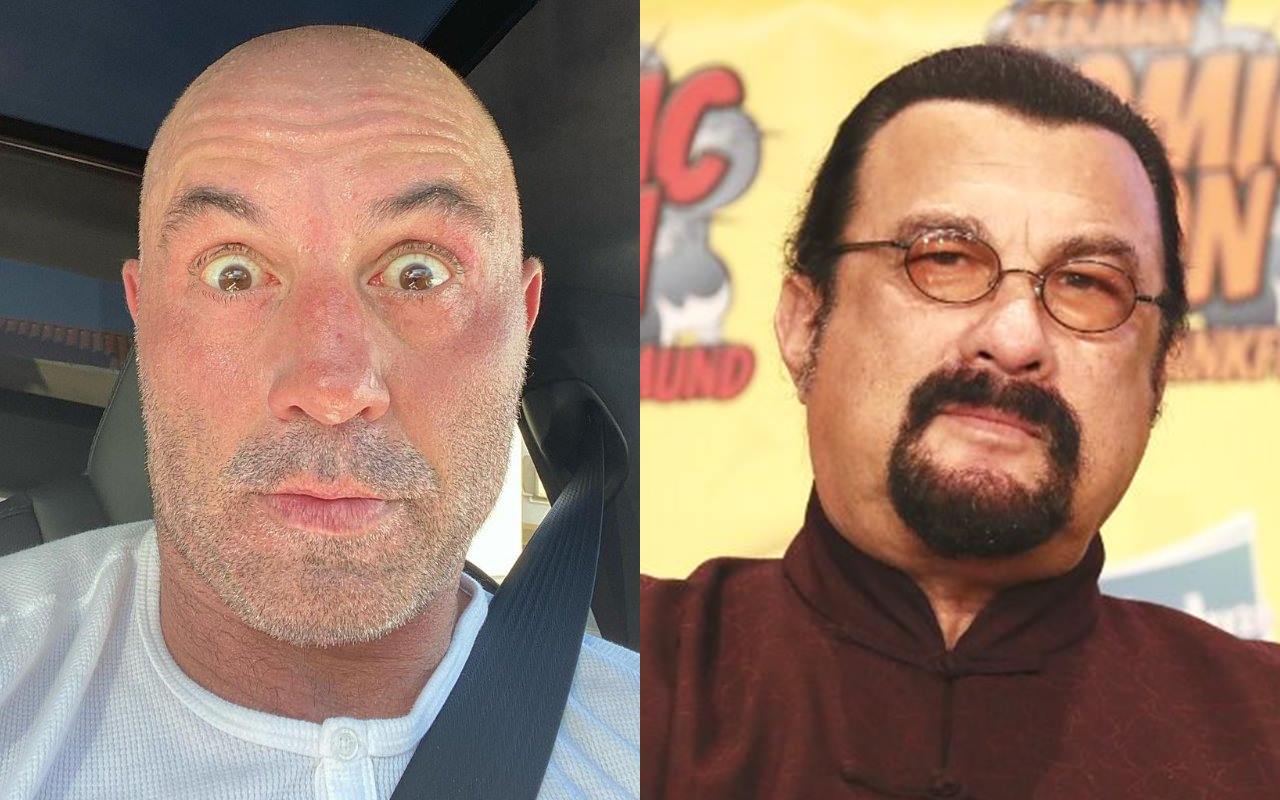 Joe Rogan Admits to Sharing Fake News About Steven Seagal Joining Russian Forces, Calls It 'Parody'