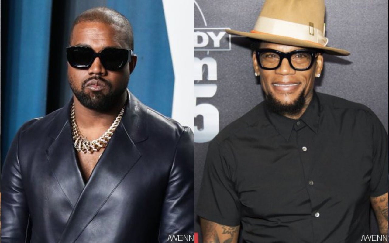 Kanye Rips D.L. Hughley for Commenting on Kim Kardashian Split, Declares He Can 'Afford' to Hurt Him - Vimarsana News