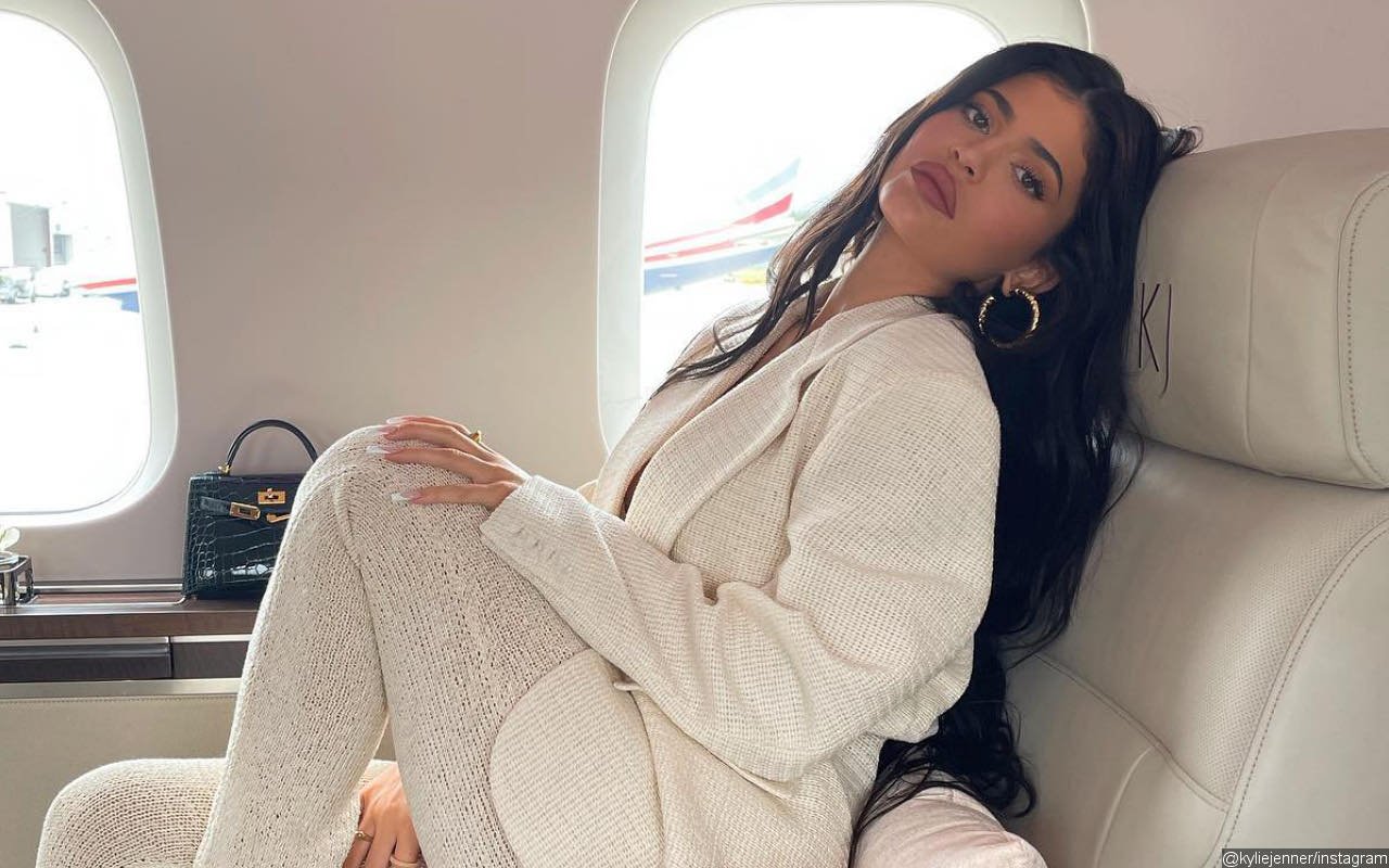 Kylie Jenner Takes Newborn Son Wolf on His First Plane Ride One Month After His Birth