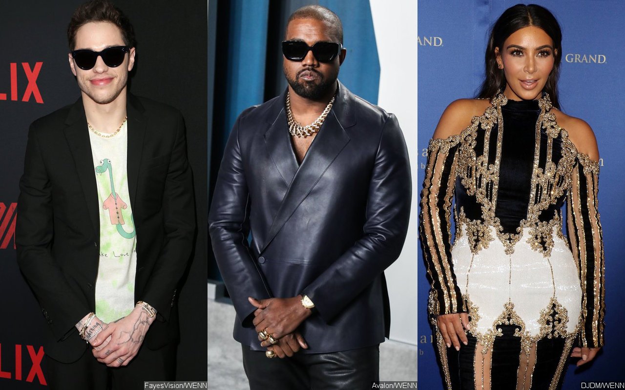 Pete Davidson and Kanye West Over Kim Kardashian