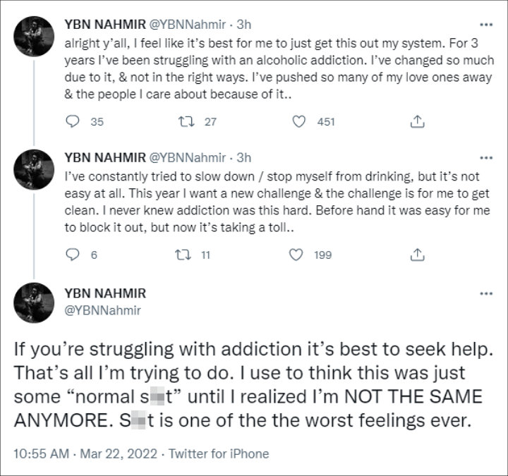 YBN Nahmir via Twitter
