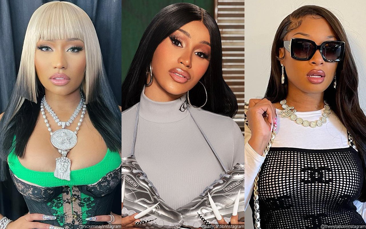 Nicki Minaj Sparks Chatter After Censoring Out Cardi B and Megan Thee Stallion in Twitter Post