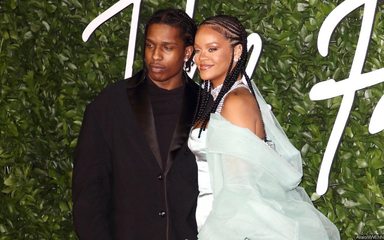Rihanna Laughs Off A$AP Rocky Engagement Rumors Despite Rocking Huge Diamond Ring
