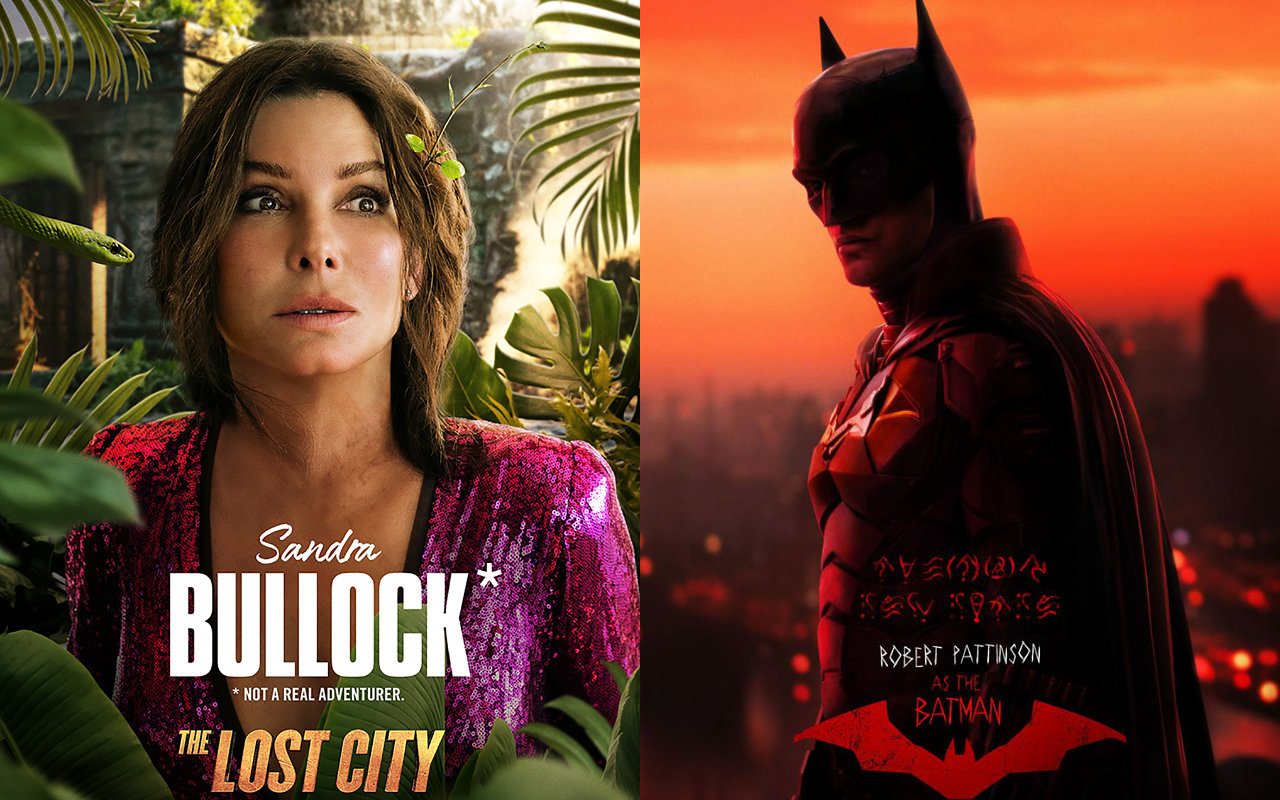Sandra Bullock's 'The Lost City' Unseats 'The Batman' From Box Office's Top Spot