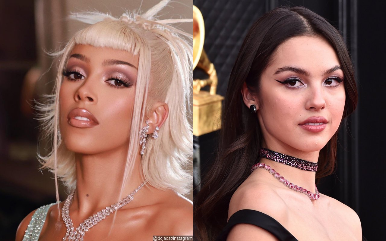 Grammys 2022 Doja Cat Turns Heads in Sheer Gown, Olivia Rodrigo