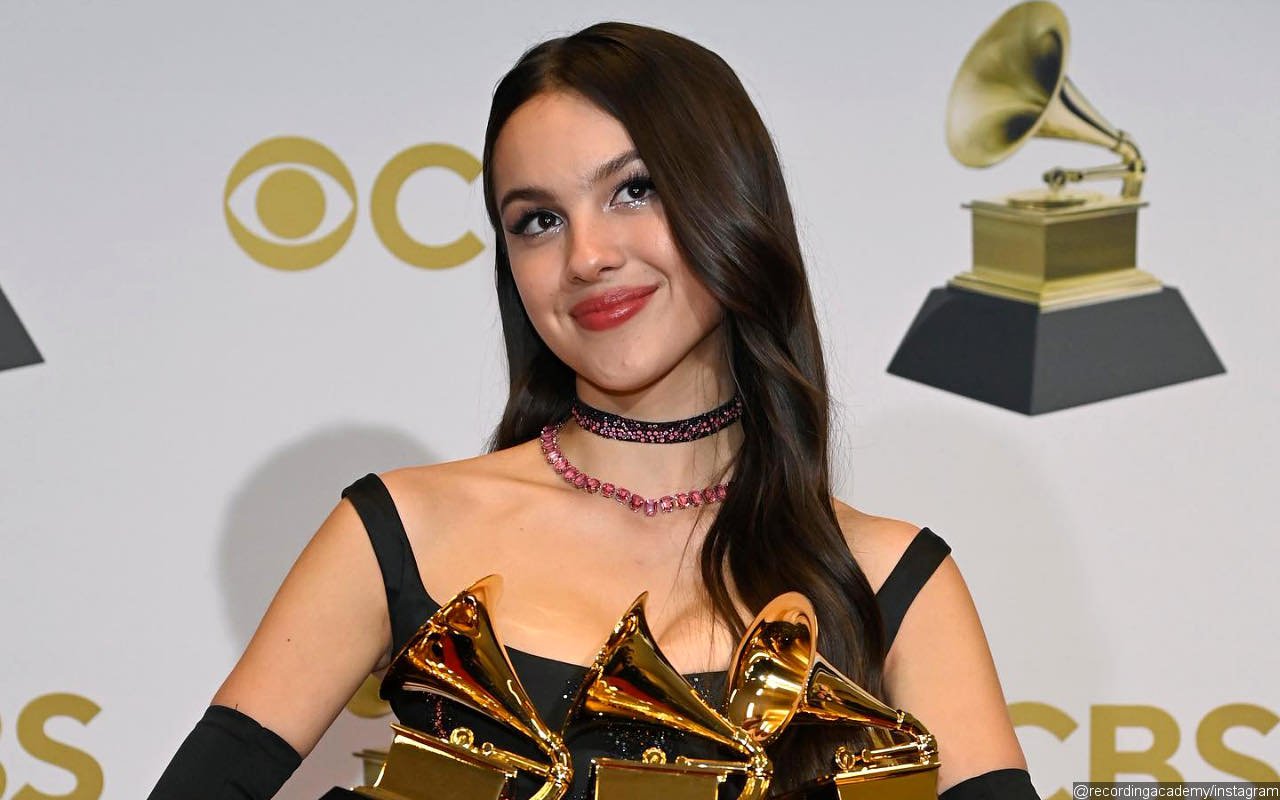 Olivia Rodrigo Breaks One of Her Grammy Awards Backstage Shortly After Winning
