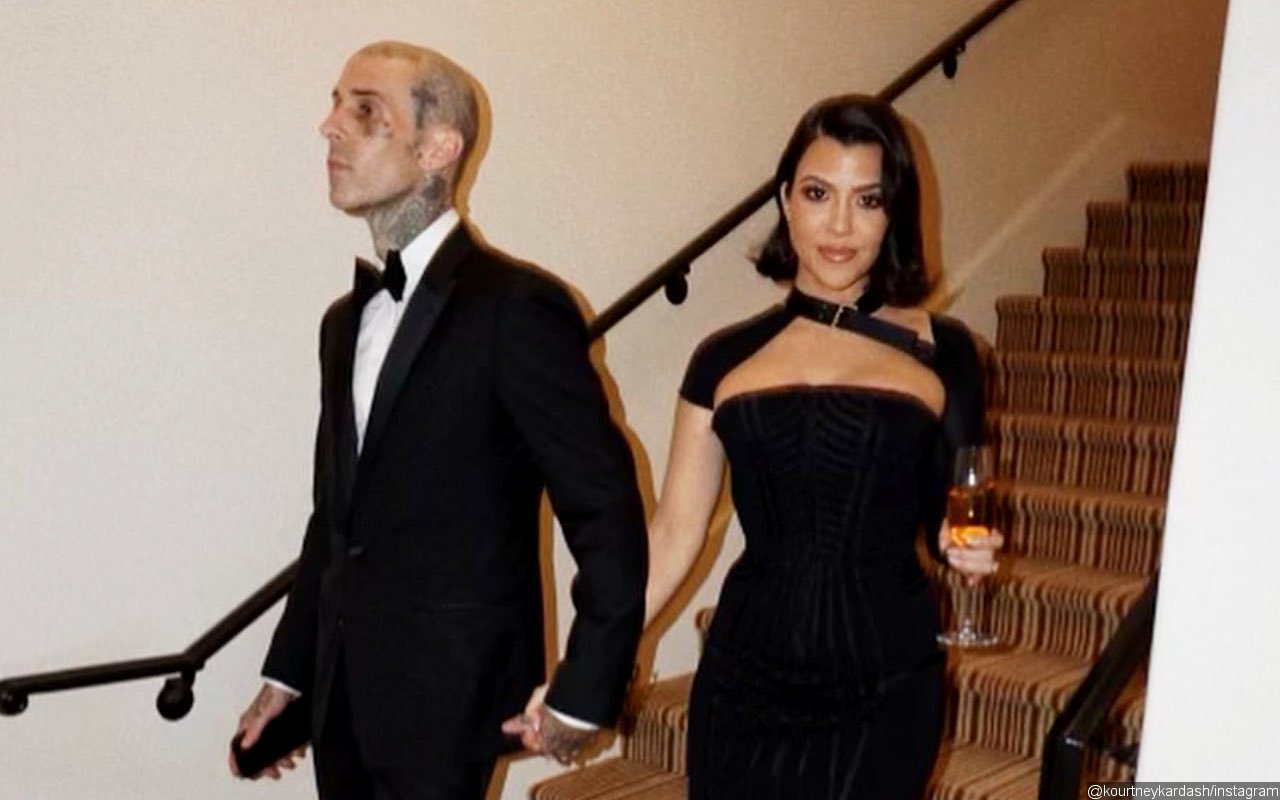 Kourtney Kardashian Unleashes PDA-Filled Pics From Impromptu Wedding to Travis Barker