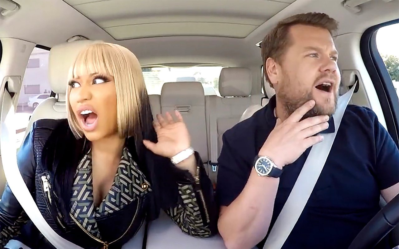 Nicki Minaj Impersonates Adele, Plays Clarinet on James Corden's 'Carpool Karaoke'