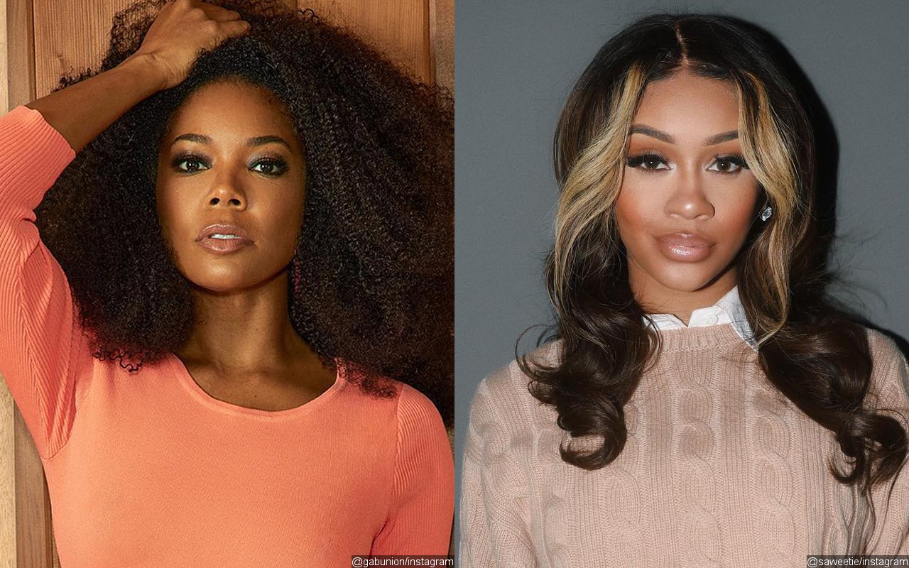 Gabrielle Union and Saweetie