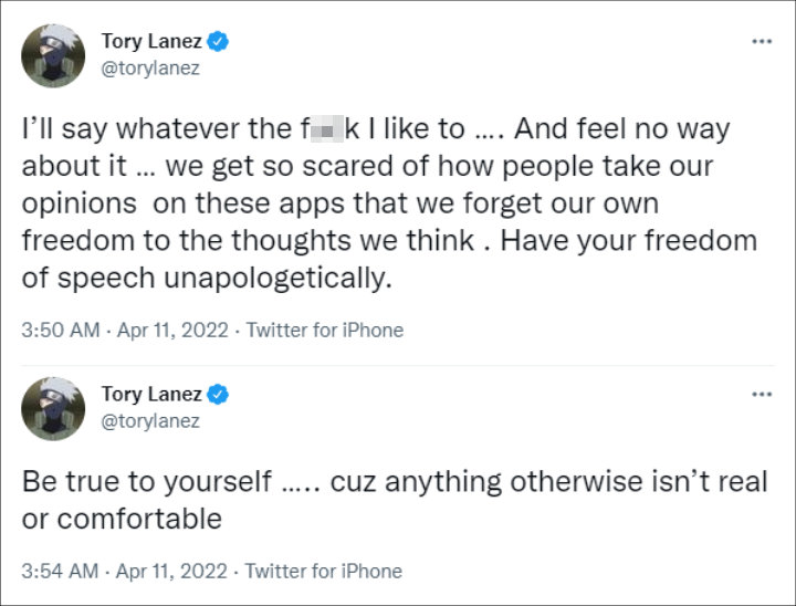 Tory Lanez via Twitter