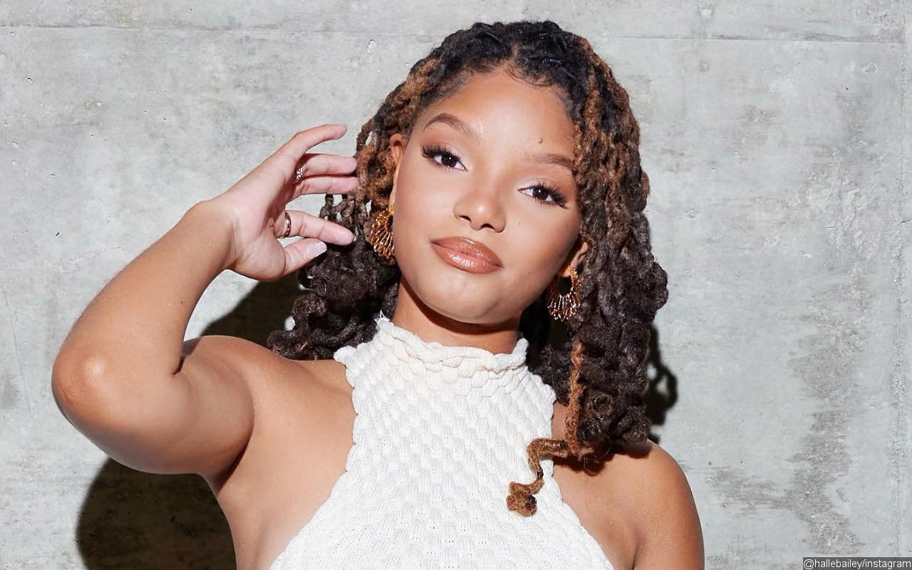 Halle Bailey Laughs Off Breast Implants Rumors: 'God Gave Me These'