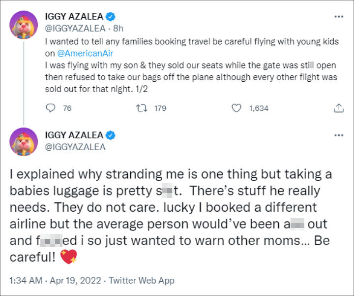 Iggy Azalea via Twitter