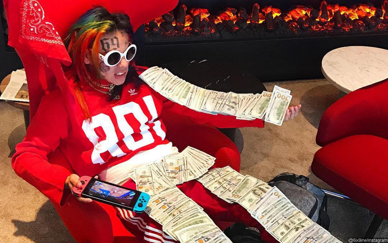 6ix9ine Claims Money He Shows Off on Instagram Is Fake Amid $2M Lawsuit