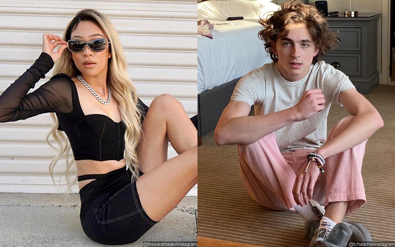 Timothée Chalamet Couple 2022 Coachella Victoria's Secret Model Sarah Talabi Plays Coy on Rumors She Kisses Timothee  Chalamet at Coachella
