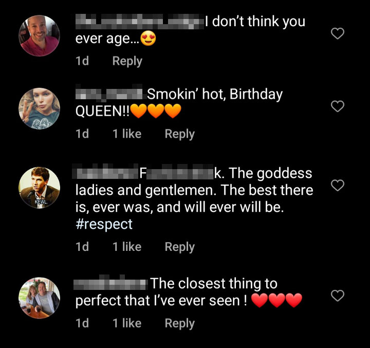 Carmen Electra Comment Section