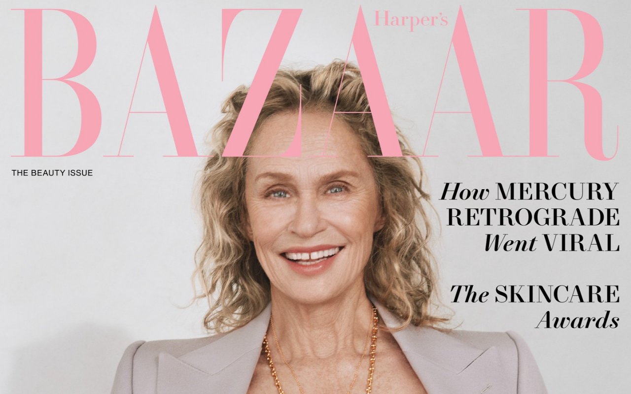 Supermodel Lauren Hutton Goes Risque for Harper's Bazaar Cover Shoot at 78