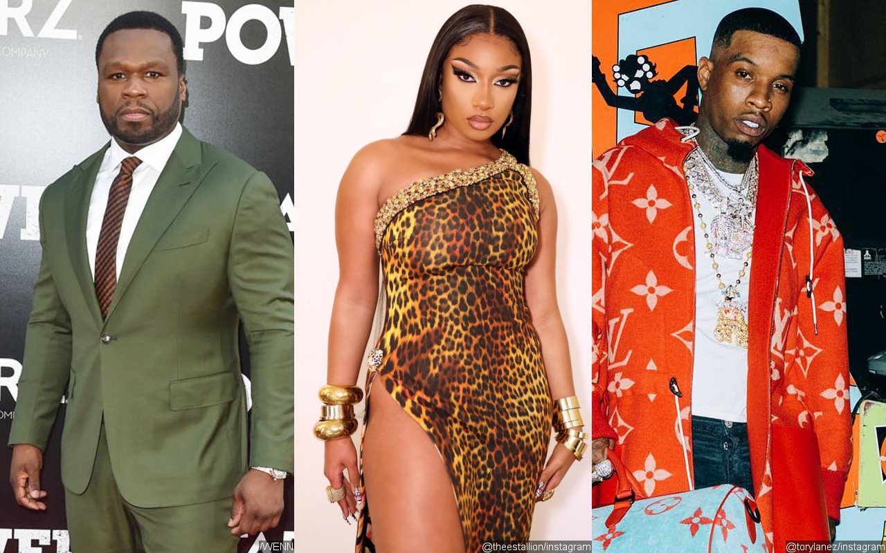 50 Cent Doubts Megan Thee Stallion's Claim About Not Having 'Sexual Relationship' With Tory Lanez