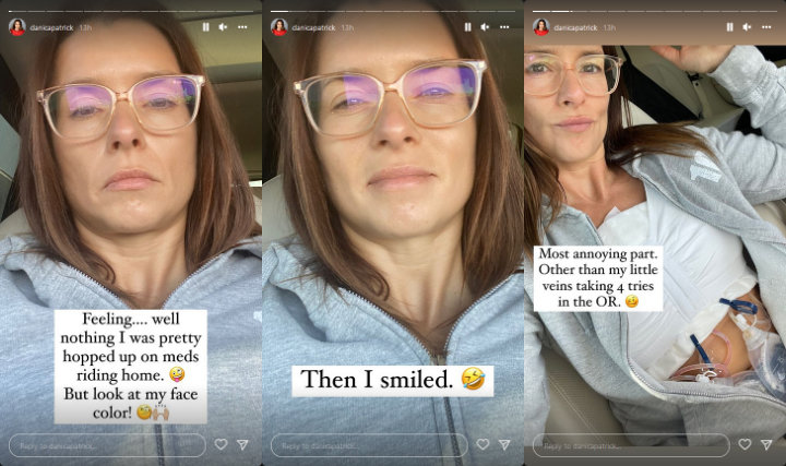Danica Patrick's IG Stories