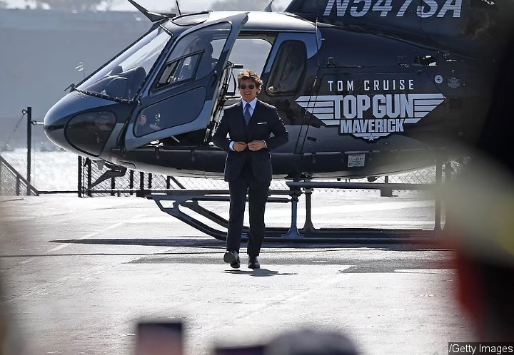 Tom Cruise at 'Top Gun: Maverick' Premiere