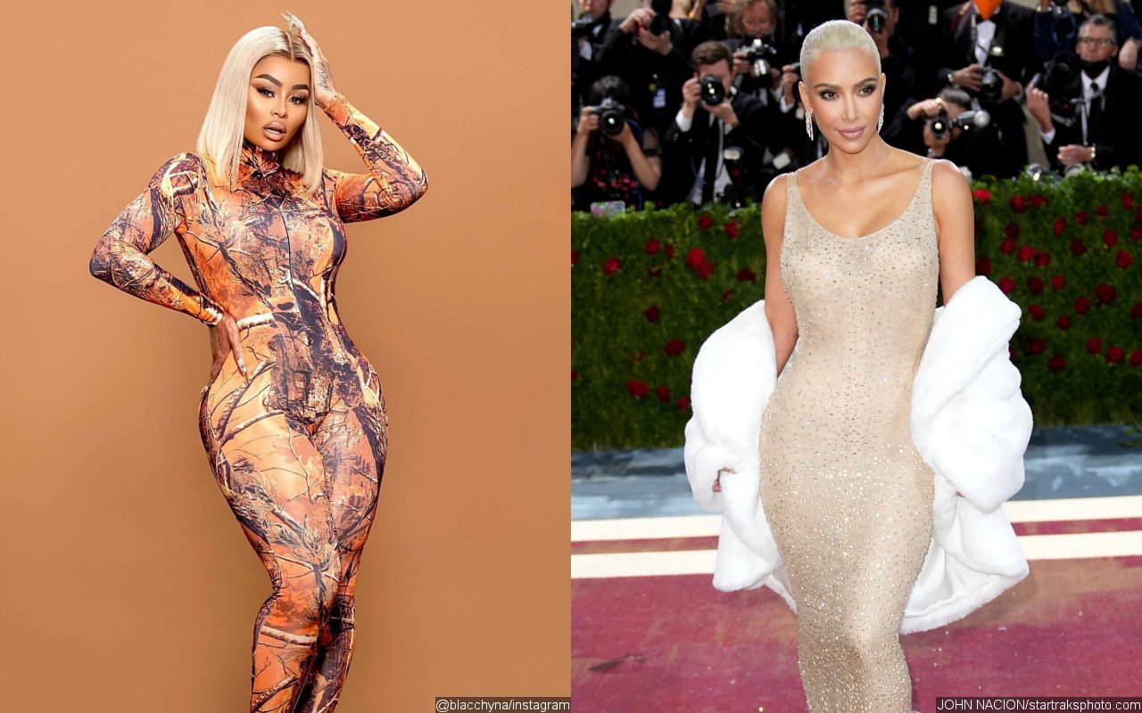 Blac Chyna Accused of Copying Kim Kardashian's Met Gala Look After