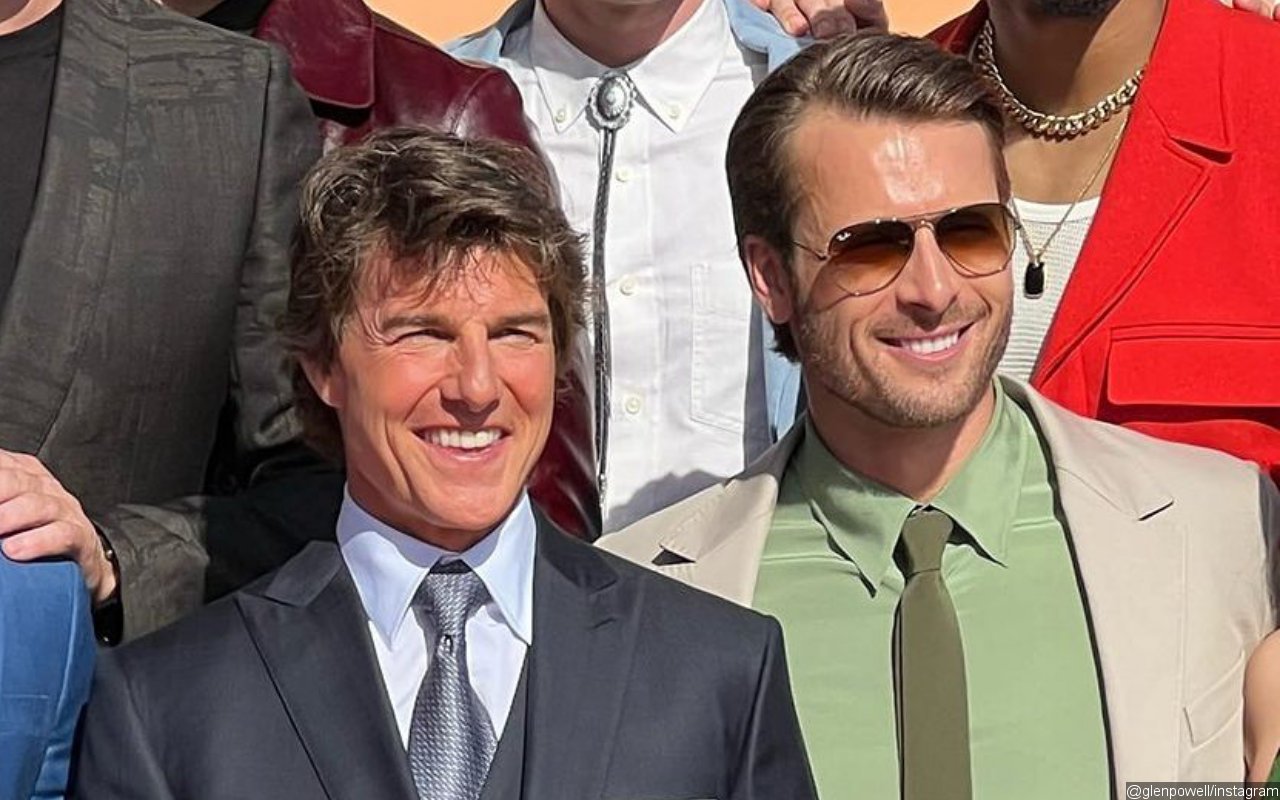 Glen Powell Astonished by Tom Cruise's Endurance to 'Top Gun: Maverick' Flying Scenes