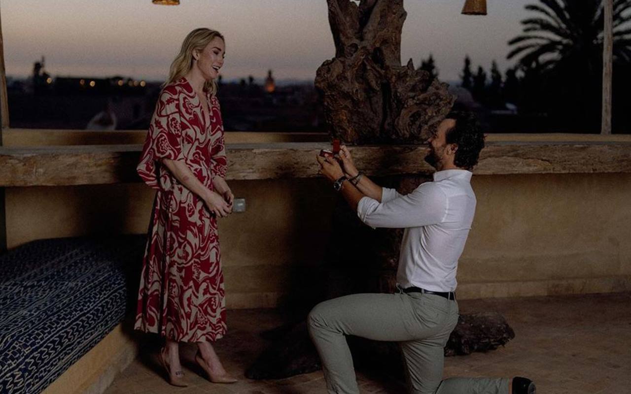 Caity Lotz Shares Pics From Sweet Proposal After Getting Engaged To 