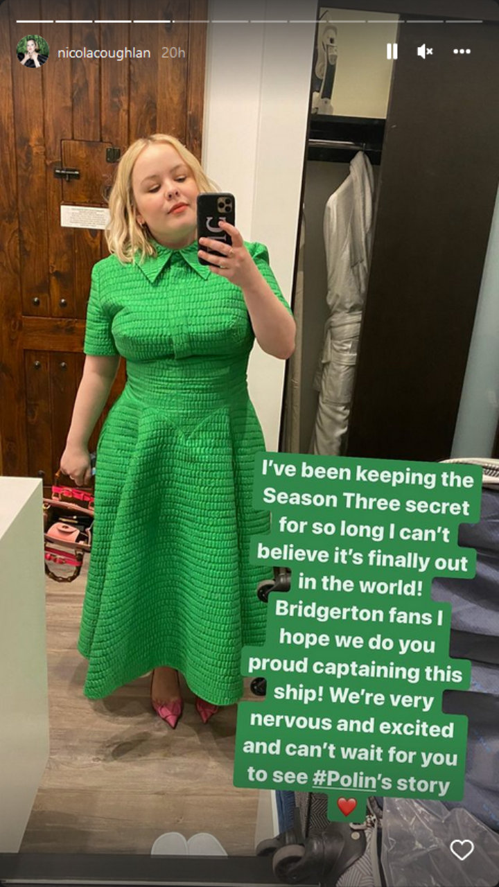 Nicola further teased season 3 of the Netflix series