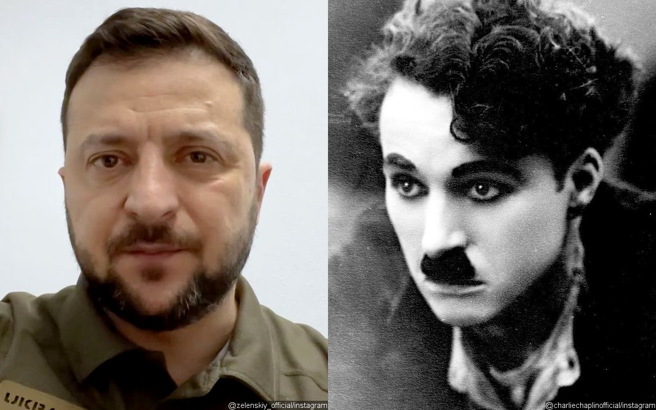 Ukrainian President Zelensky Alludes to Charlie Chaplin's Film 'The Great Dictator' in Cannes Speech