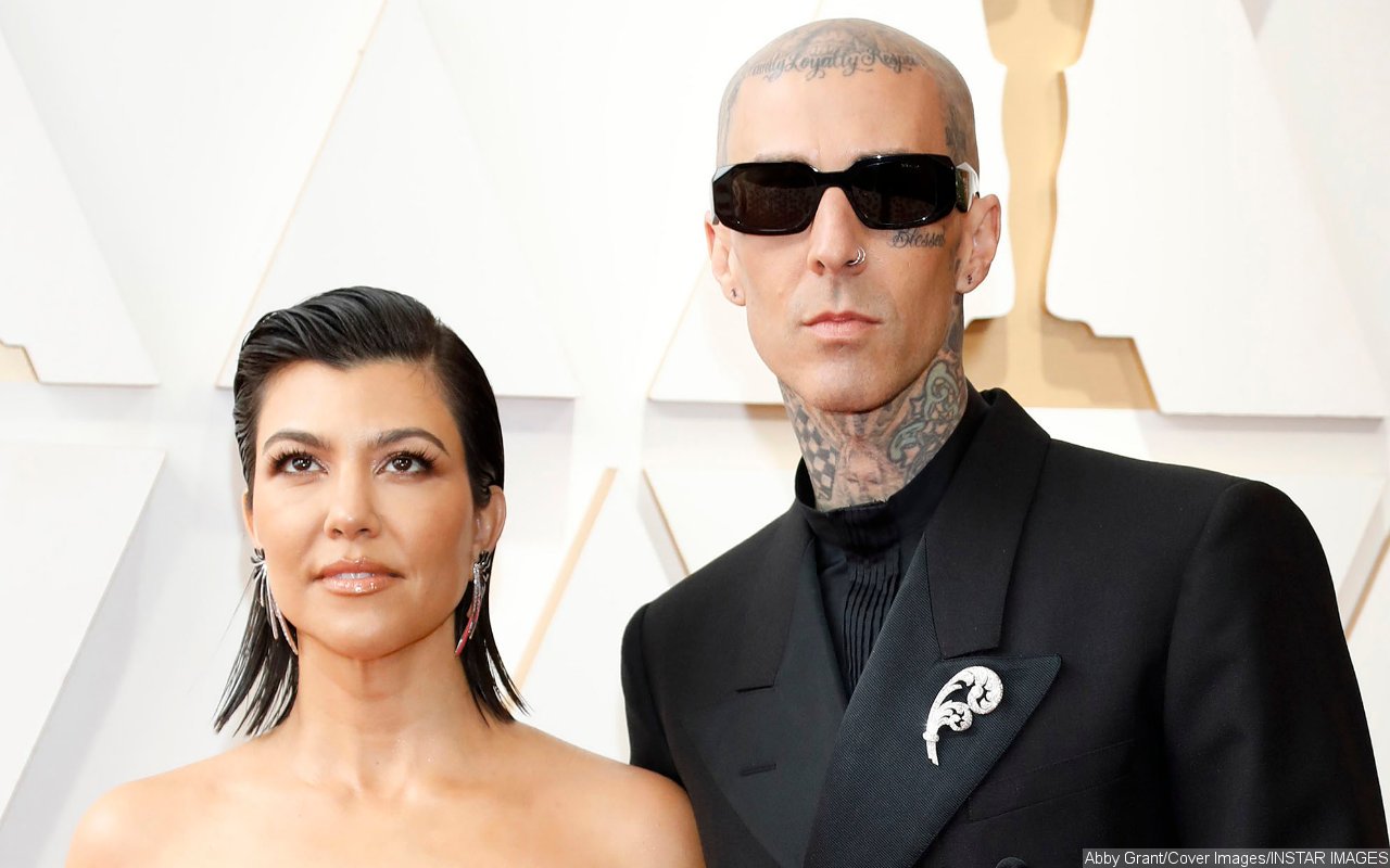 Kourtney Kardashian Uses Hand-Embroidered Wedding Veil as Sweet Tribute to Travis Barker