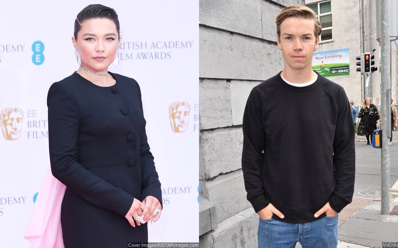 Florence Pugh Splashes Around With Will Poulter on the Beach During European Getaway
