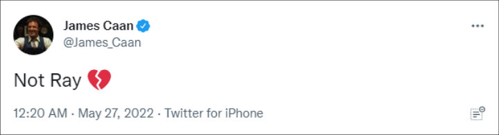 James Caan's Tweet