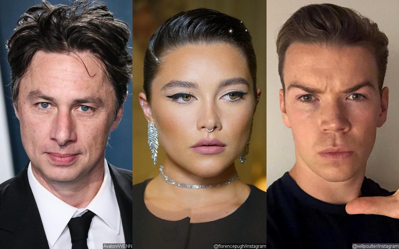 Zach Braff Dining Out With Female Pal After Florence Pugh Denies Will Poulter Dating Rumors