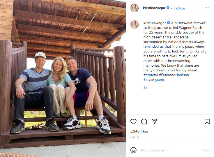 Kristina's Instagram Post