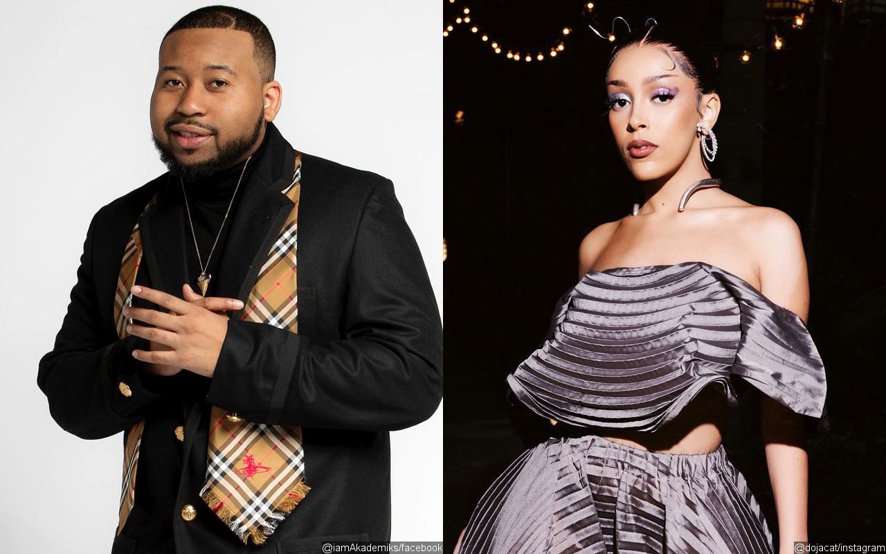 DJ Akademiks Heavily Mocked After Exposing Doja Cat's DMs Calling Him 'a Low-Piece of S**t'